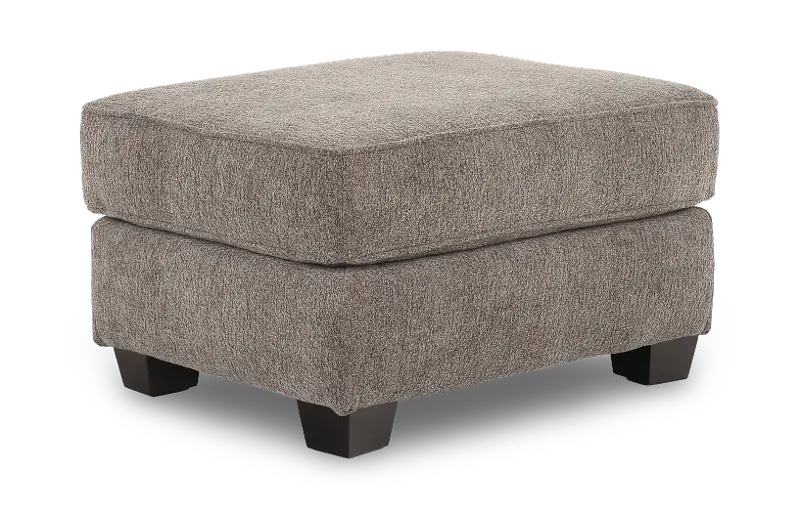 Comrade Iron Gray Ottoman