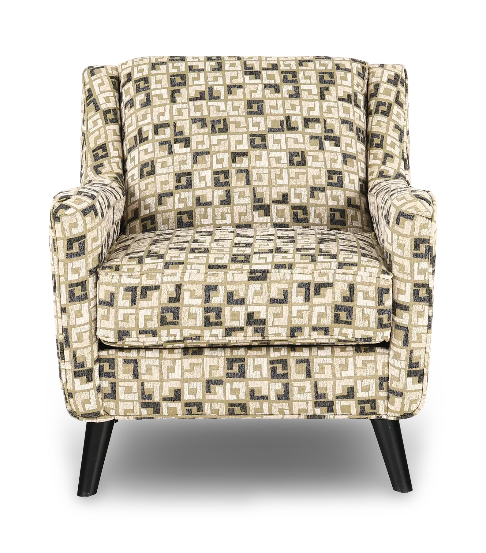 Farrow Wasabi Tan and Cream Accent Chair-4