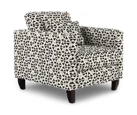 Bodega Onyx Geometric Accent Chair