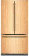 KRFC136TPA KitchenAid 22 Cu Ft French Door Refrigerator - Counter Depth Panel Ready
