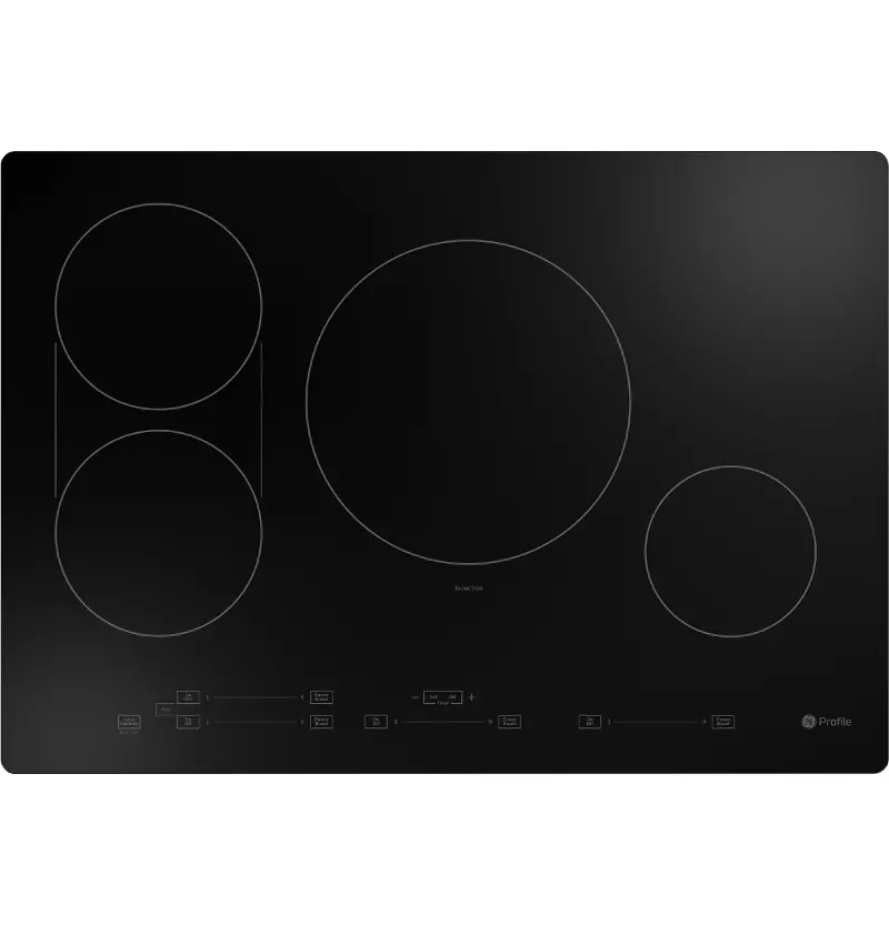 GE Profile 30 Inch Induction Cooktop - Black