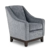 Mariko Delft Gray Club Chair