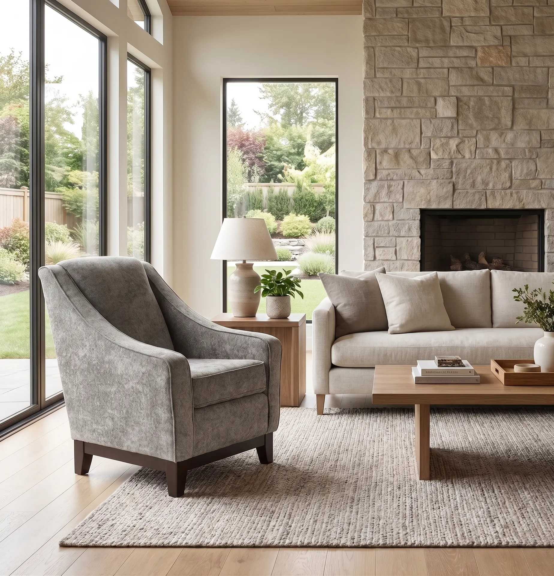 Mariko Slate Gray Club Chair-2