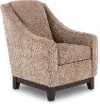 Mariko Caramel Brown Club Chair