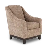 Mariko Caramel Brown Club Chair