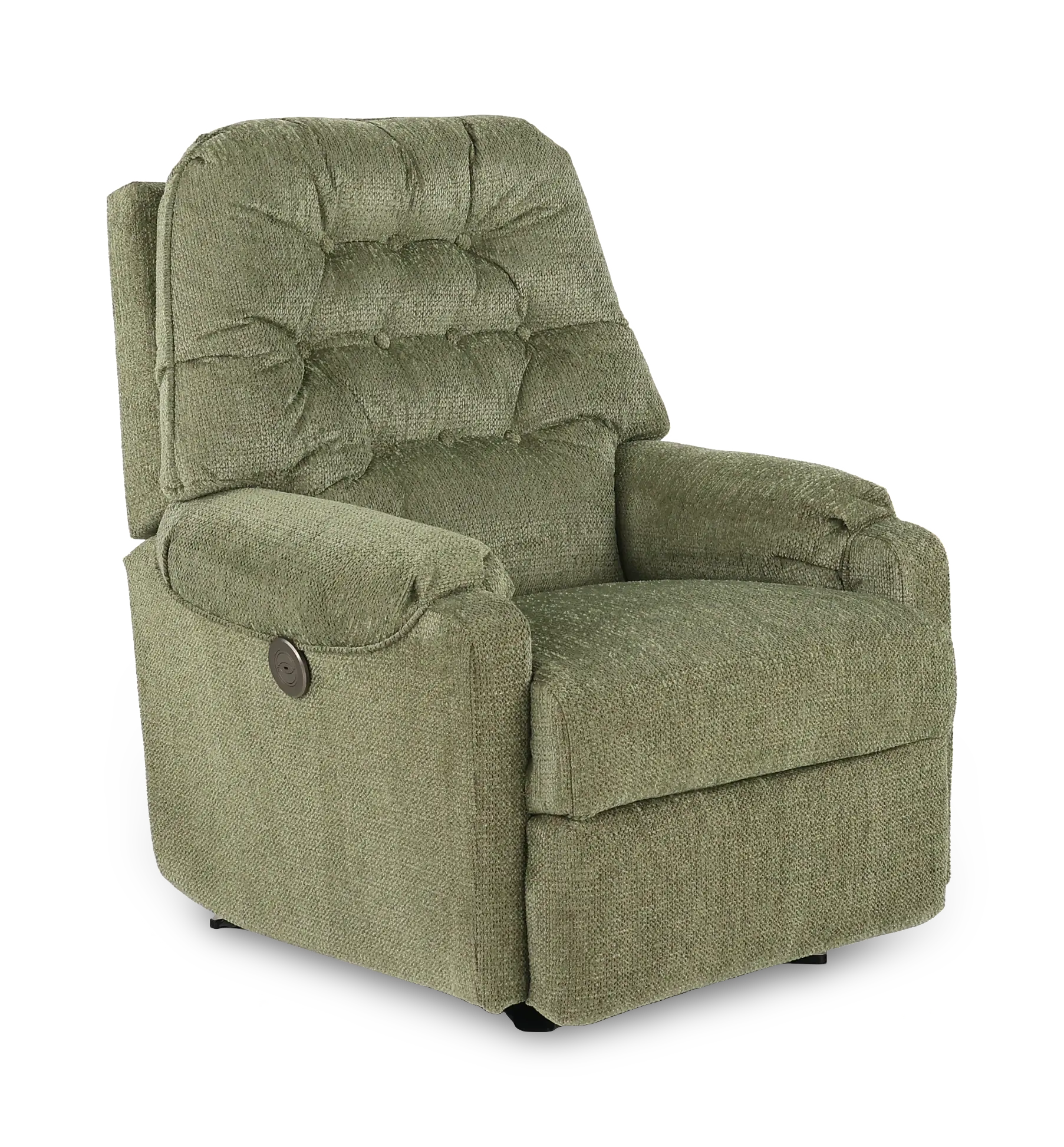 Sondra Moss Green Power Rocker Recliner-1
