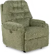 Sondra Moss Green Power Rocker Recliner