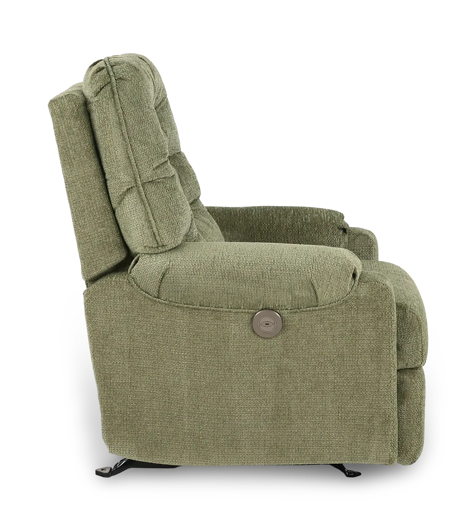 Sondra Moss Green Power Rocker Recliner-6