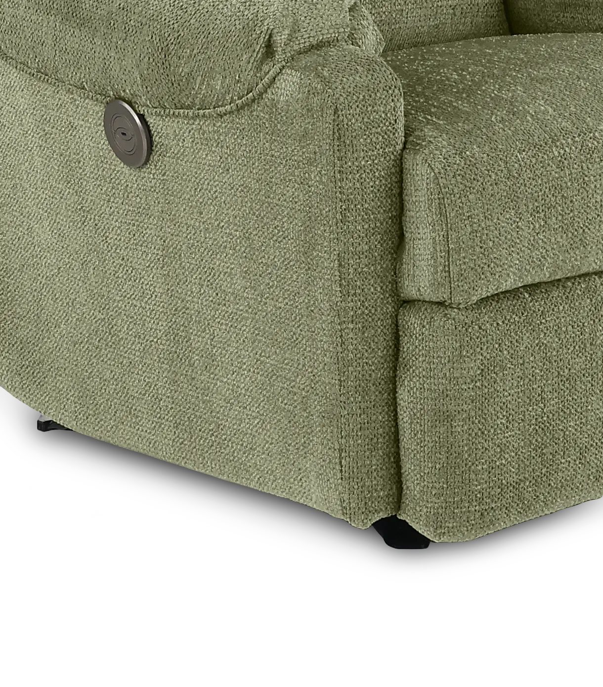 Sondra Moss Green Power Rocker Recliner-8