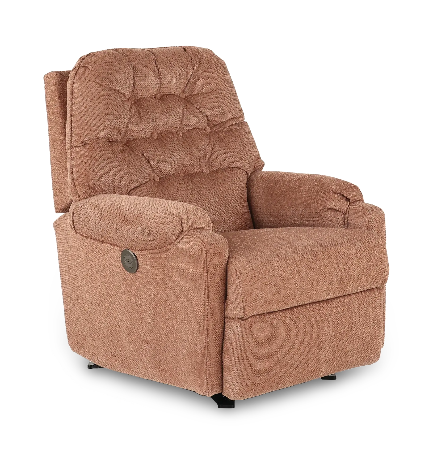 Sondra Marsala Brown Power Rocker Recliner-1