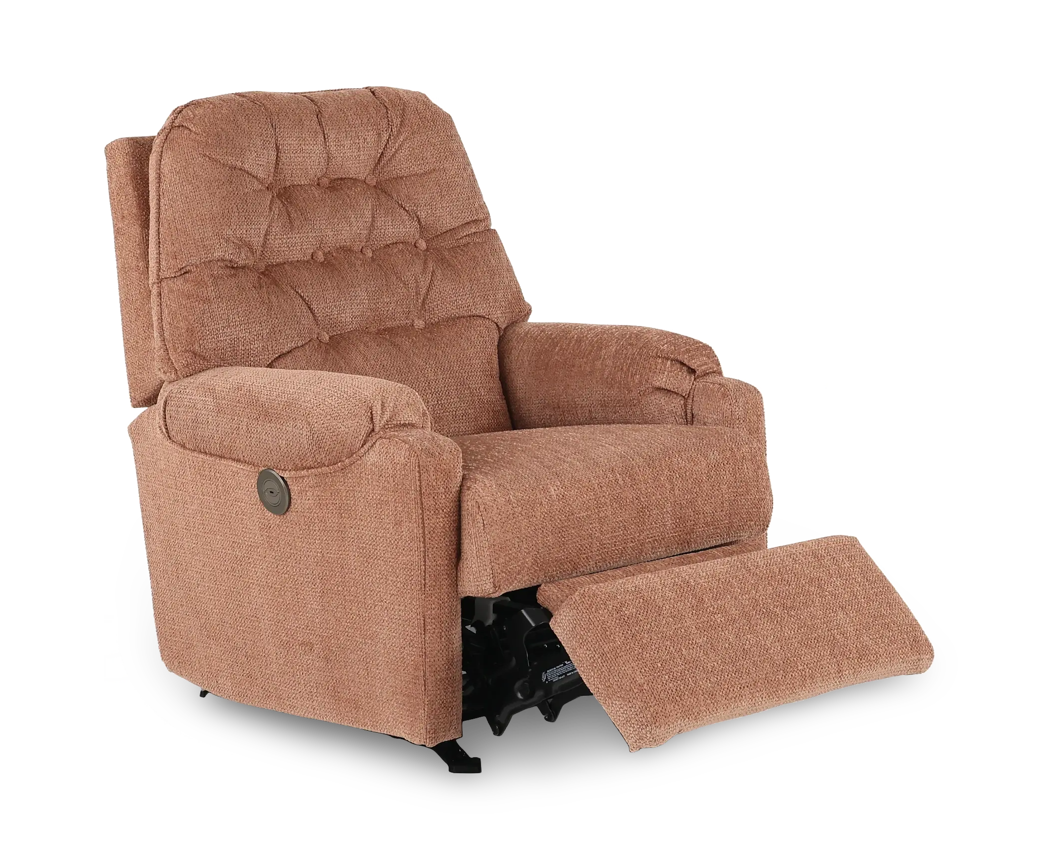Sondra Marsala Brown Power Rocker Recliner-5