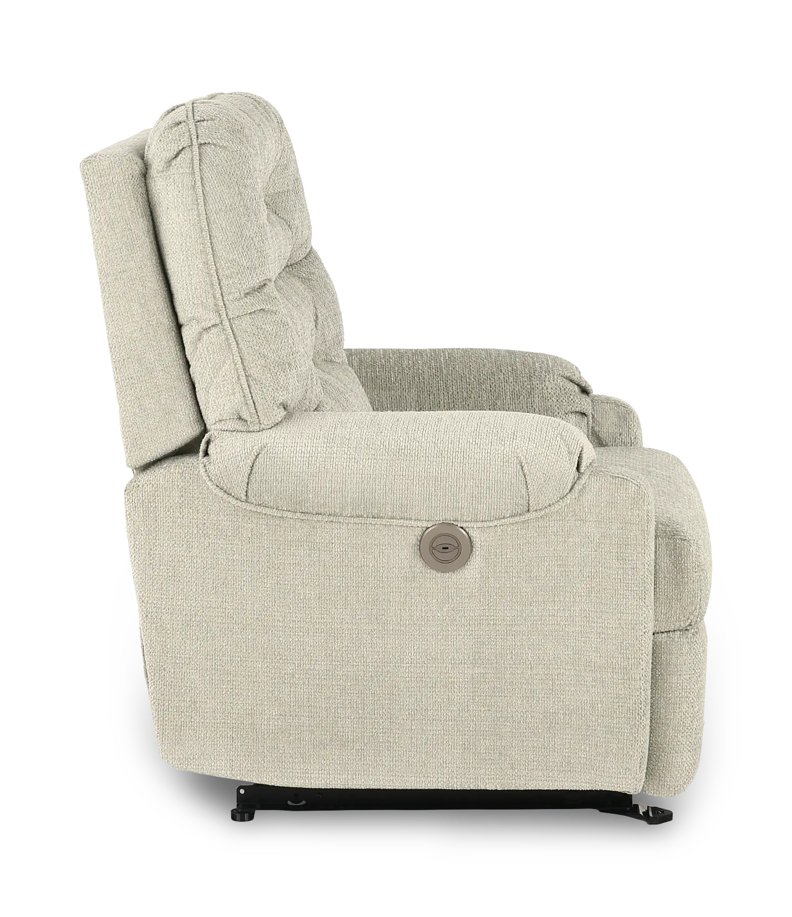 Sondra Light Gray Space Saver Power Recliner-6