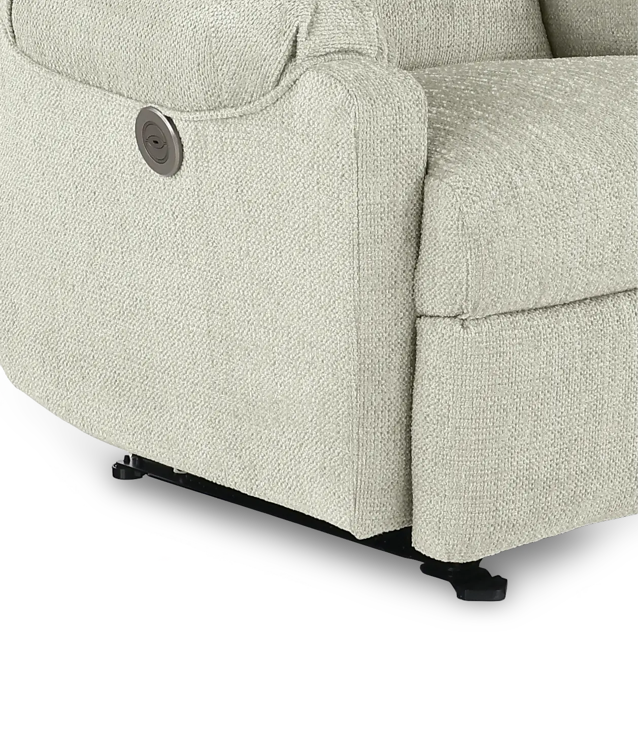 Sondra Light Gray Space Saver Power Recliner-8