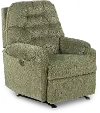 Sondra Moss Green Space Saver Power Recliner