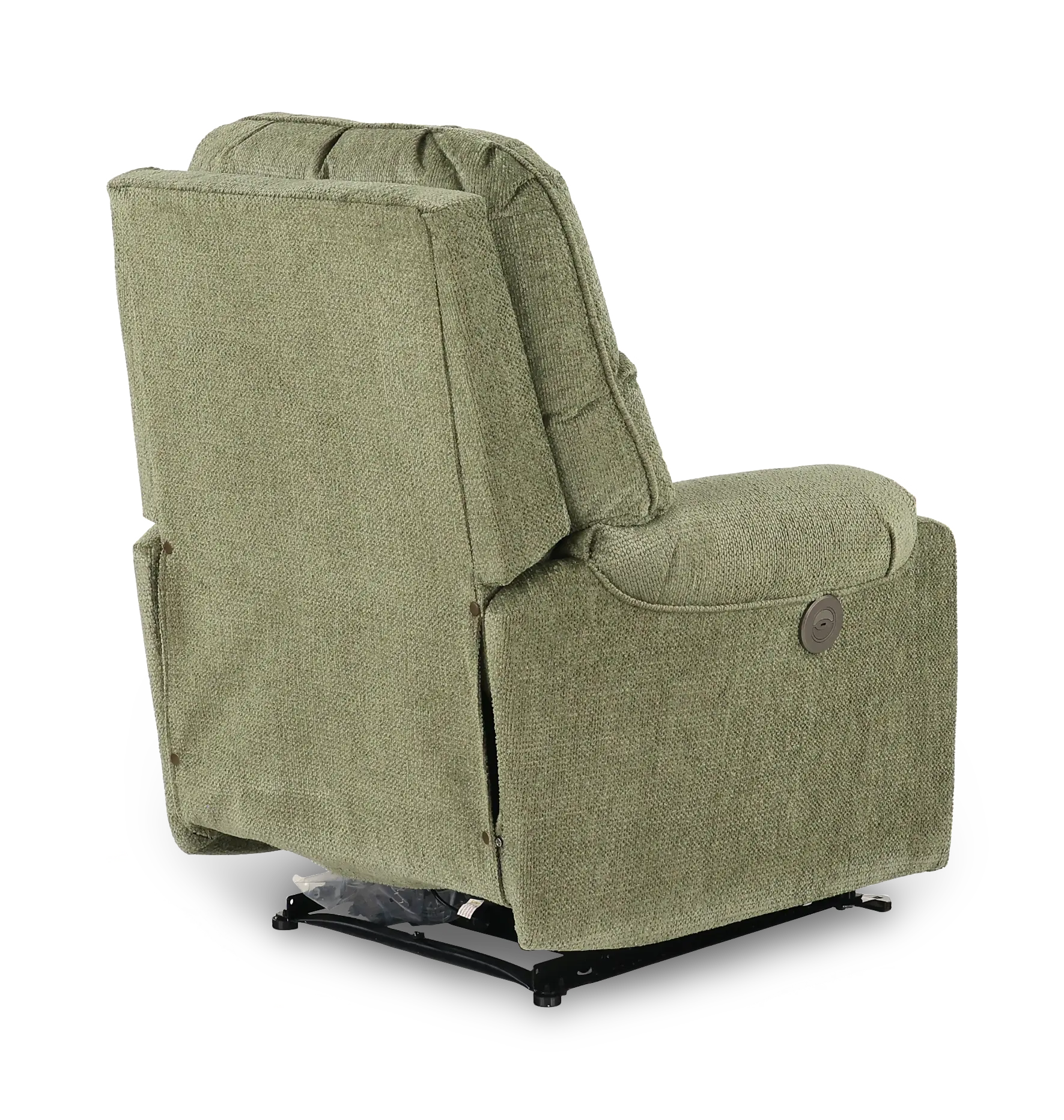 Sondra Moss Green Space Saver Power Recliner-7