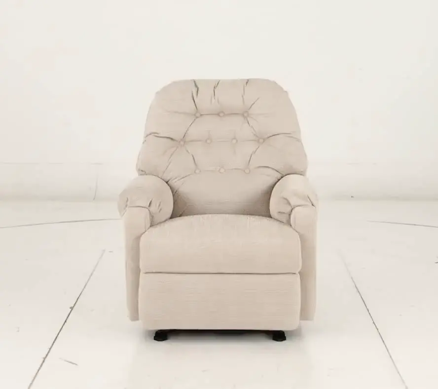 Sondra Linen Space Saver Power Recliner-11