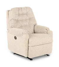 Sondra Linen Space Saver Power Recliner