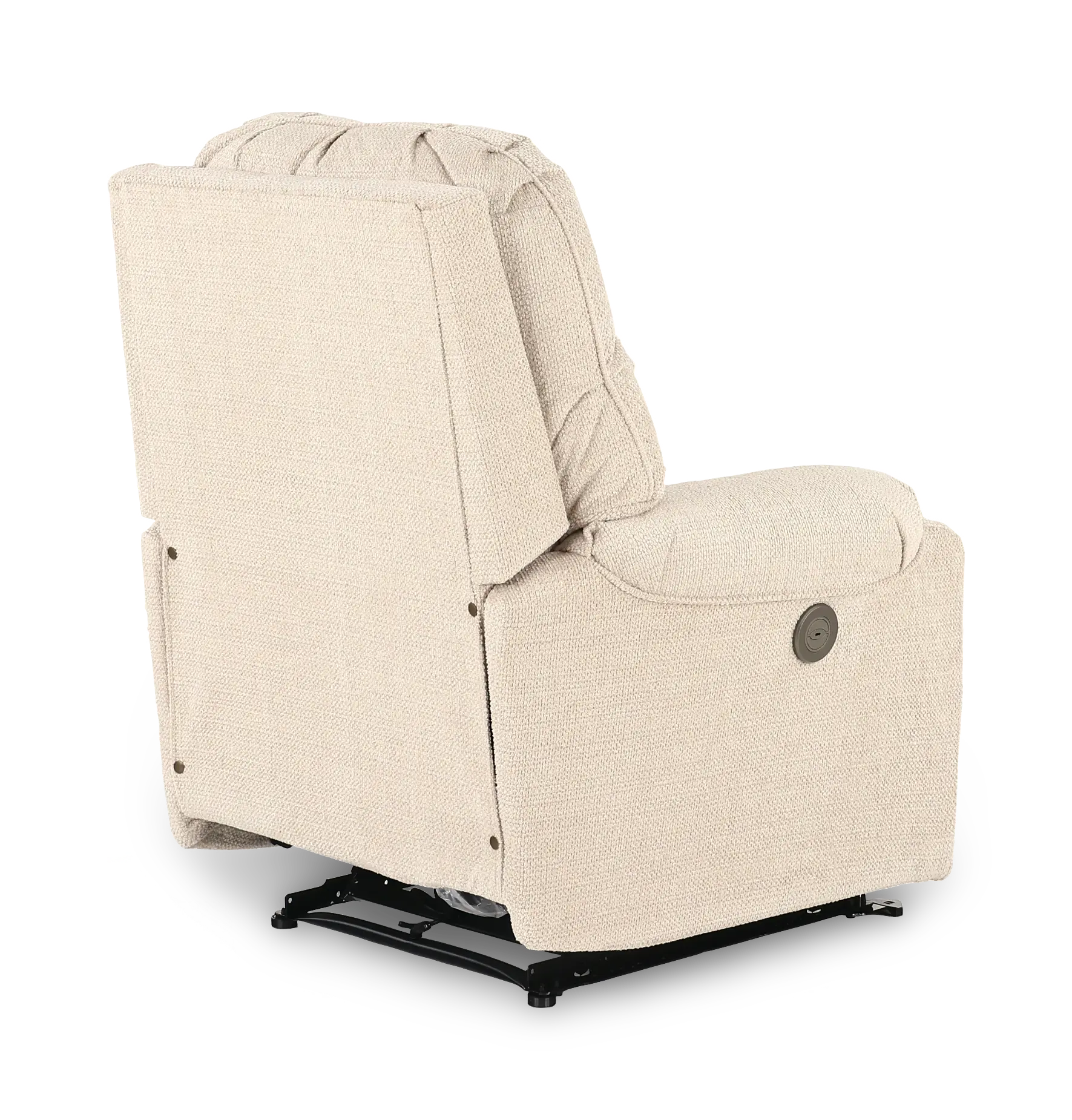 Sondra Linen Space Saver Power Recliner-7