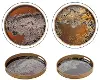 Rolli Small Round Glass Multicolor Tray