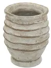 Decorative Beige and Sand Cement Vase