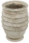 Decorative Beige Sand and Cement Vase