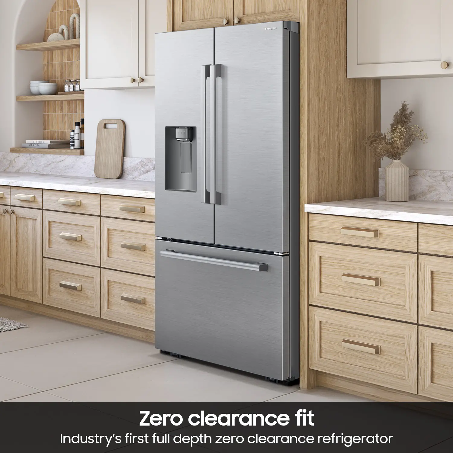 Samsung Bespoke AI 25 Cu Ft French Door Refrigerator – Stainless Steel-7