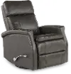 Bristol Raven Black Manual Swivel Glider Recliner