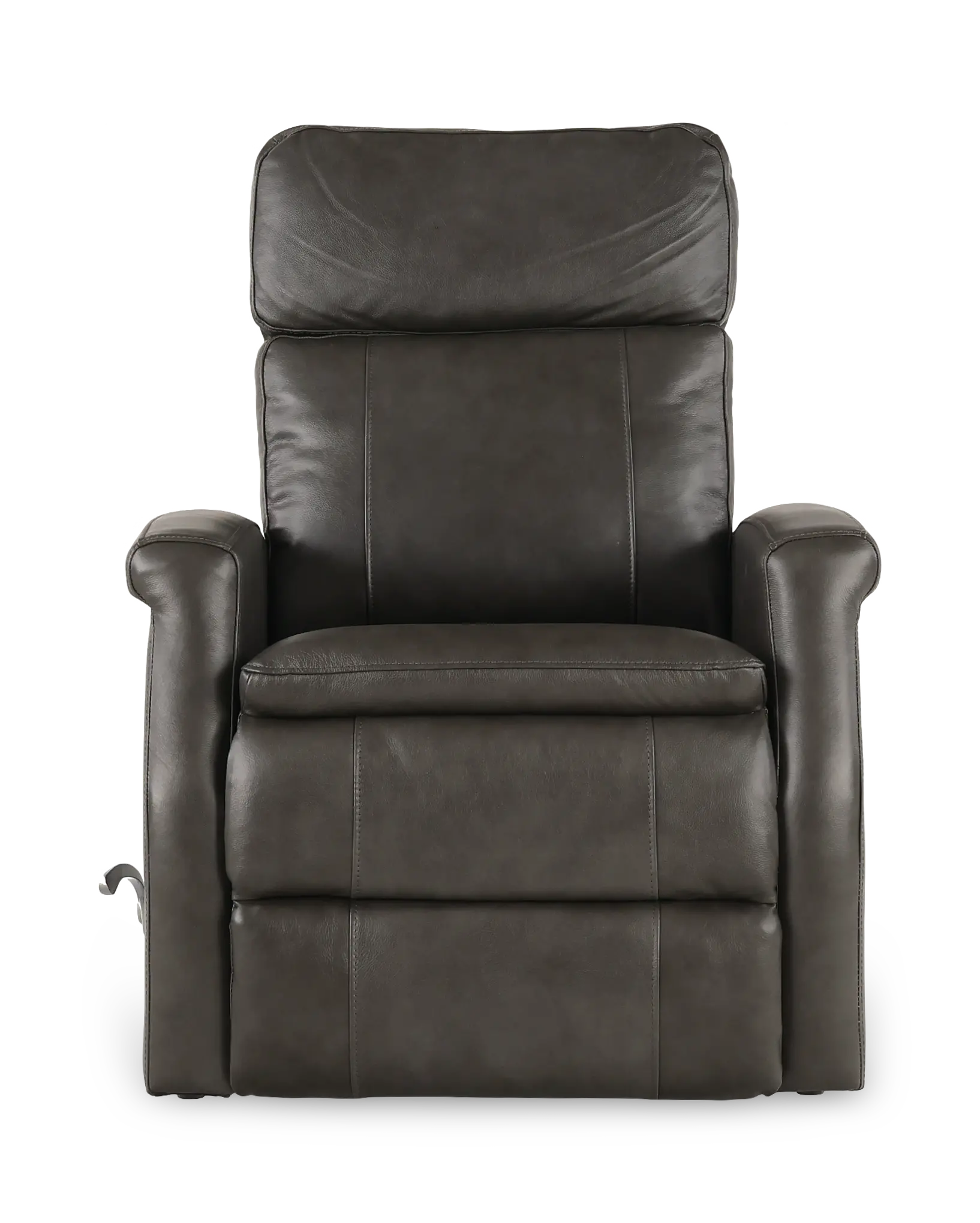 Bristol Raven Black Manual Swivel Glider Recliner-4