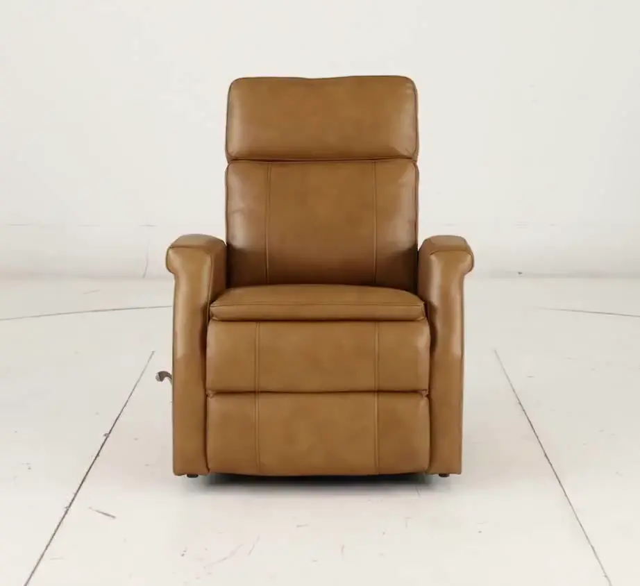 Bristol Russet Brown Manual Swivel Glider Recliner-10