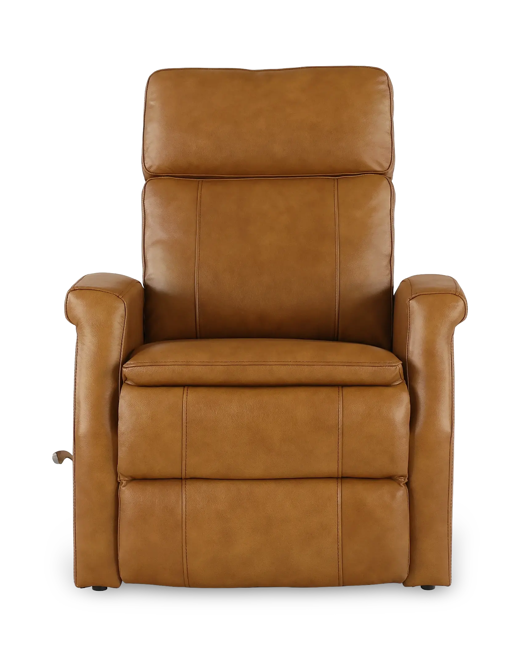 Bristol Russet Brown Manual Swivel Glider Recliner-4