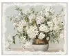 Large White Blossom Canvas Print