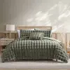 Faux Fur Queen 4-Piece Comforter Set