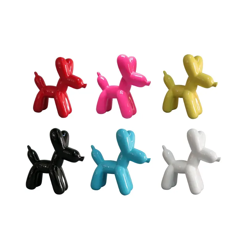 Assorted 6 Balloon Dogs