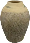 Elana Large Multi Earth Tone Textured Vase