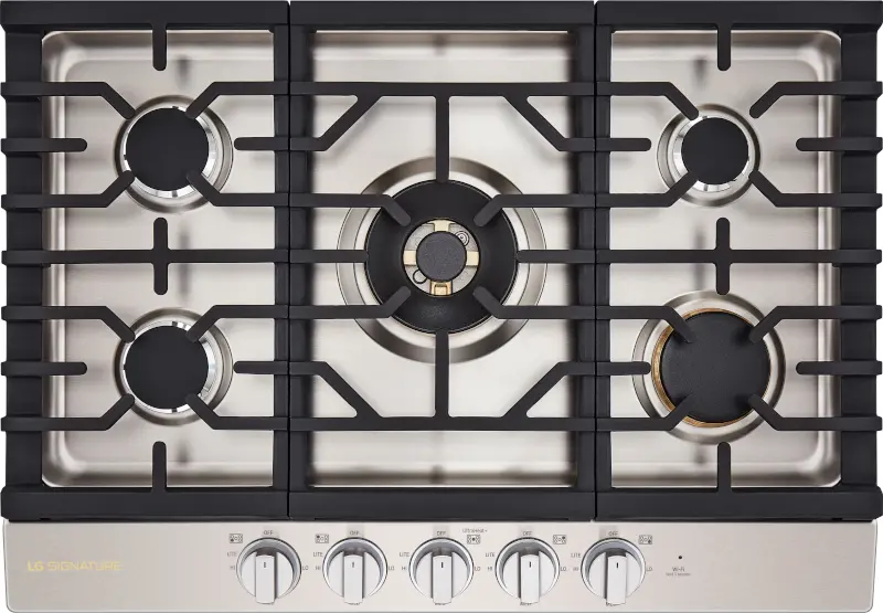CBGU3039X LG SIGNATURE 30 Inch Gas Cooktop - Stainless Steel-1