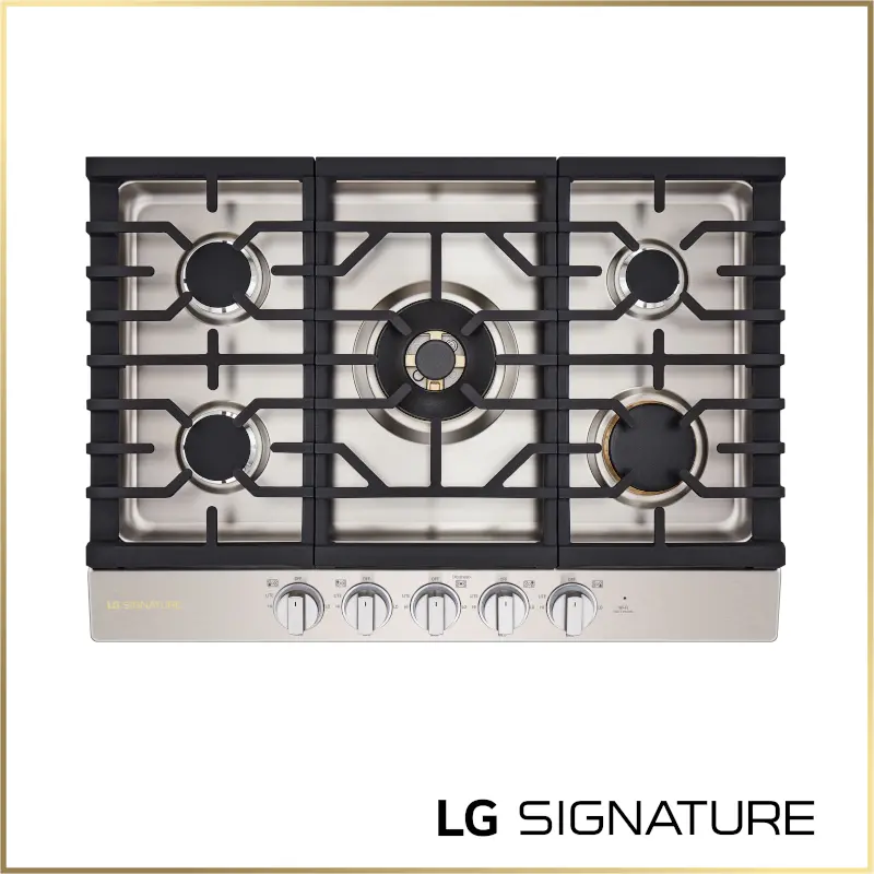 CBGU3039X LG SIGNATURE 30 Inch Gas Cooktop - Stainless Steel-2