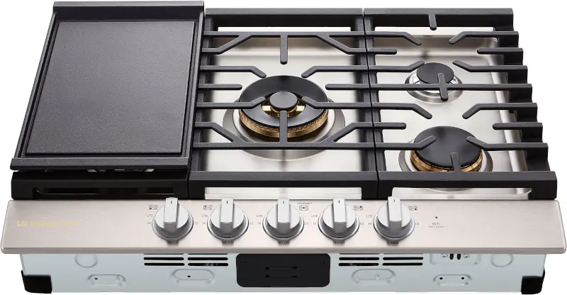 CBGU3039X LG SIGNATURE 30 Inch Gas Cooktop - Stainless Steel-8