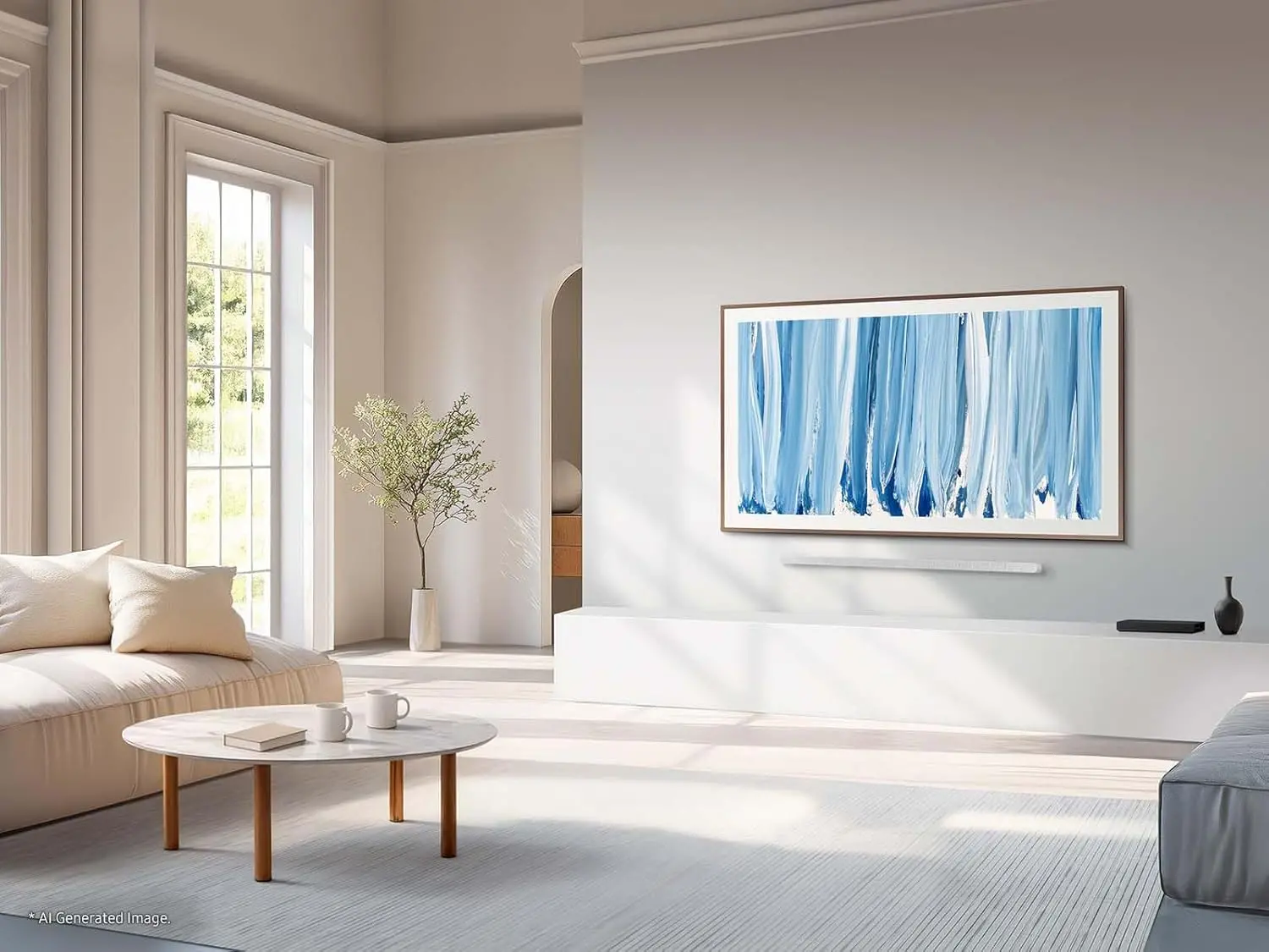 QN55LS03HWFXZA Samsung 55  Class The Frame Pro Series Neo QLED 4K Samsung Vision AI Smart Tizen TV-18