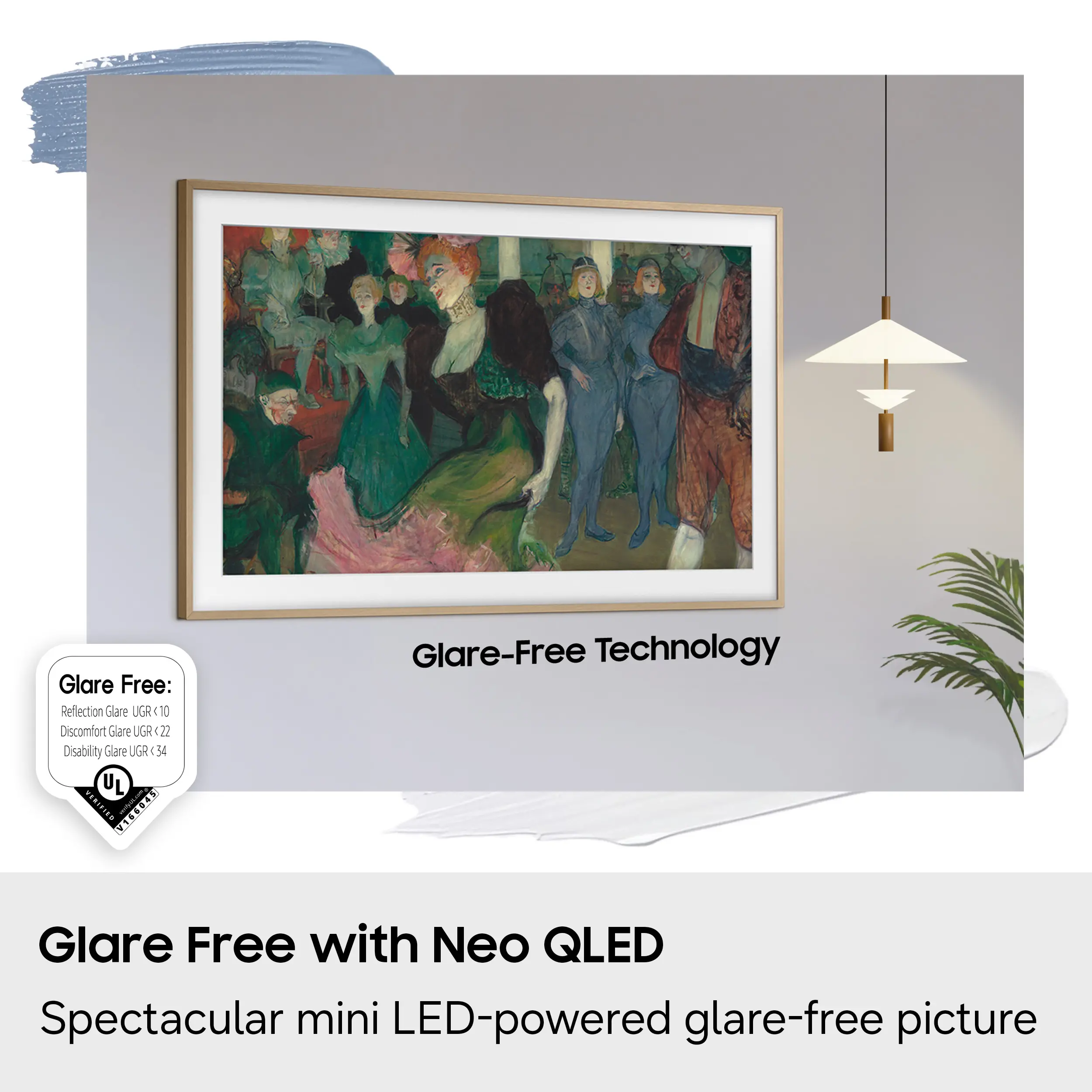 QN55LS03HWFXZA Samsung 55  Class The Frame Pro Series Neo QLED 4K Samsung Vision AI Smart Tizen TV-8