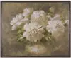 Full Bloom Textured Framed Canvas Art