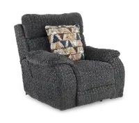 762820-7/1963-28 Joya Galaxy Gray Power Recliner with Heat and Massage