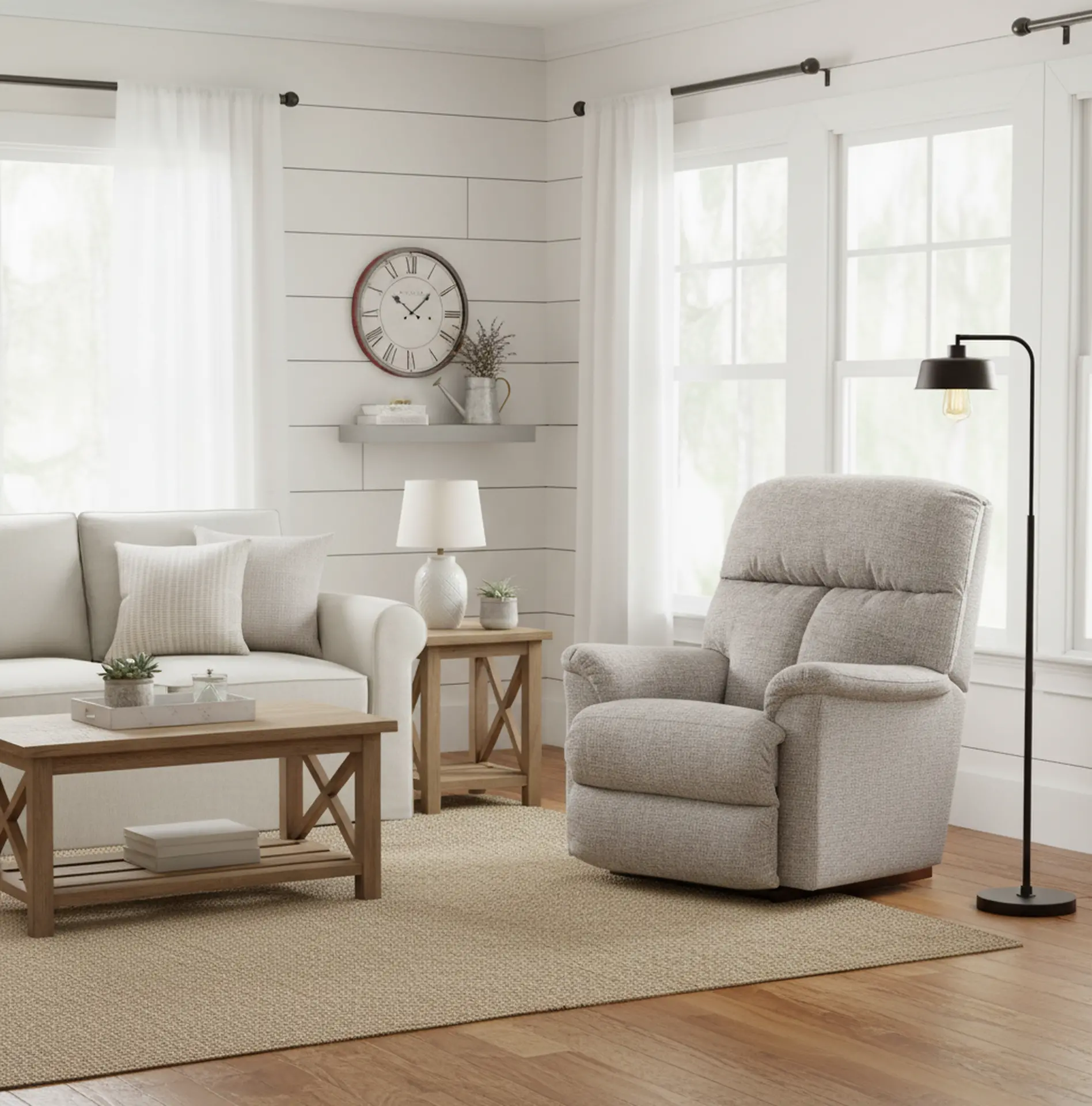 010704/C180964 Reed Linen Manual Rocker Recliner-2