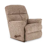 010704/C180974 Reed Mushroom Beige Manual Rocker Recliner