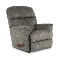 010704/B166257 Reed Stone Gray Manual Rocker Recliner