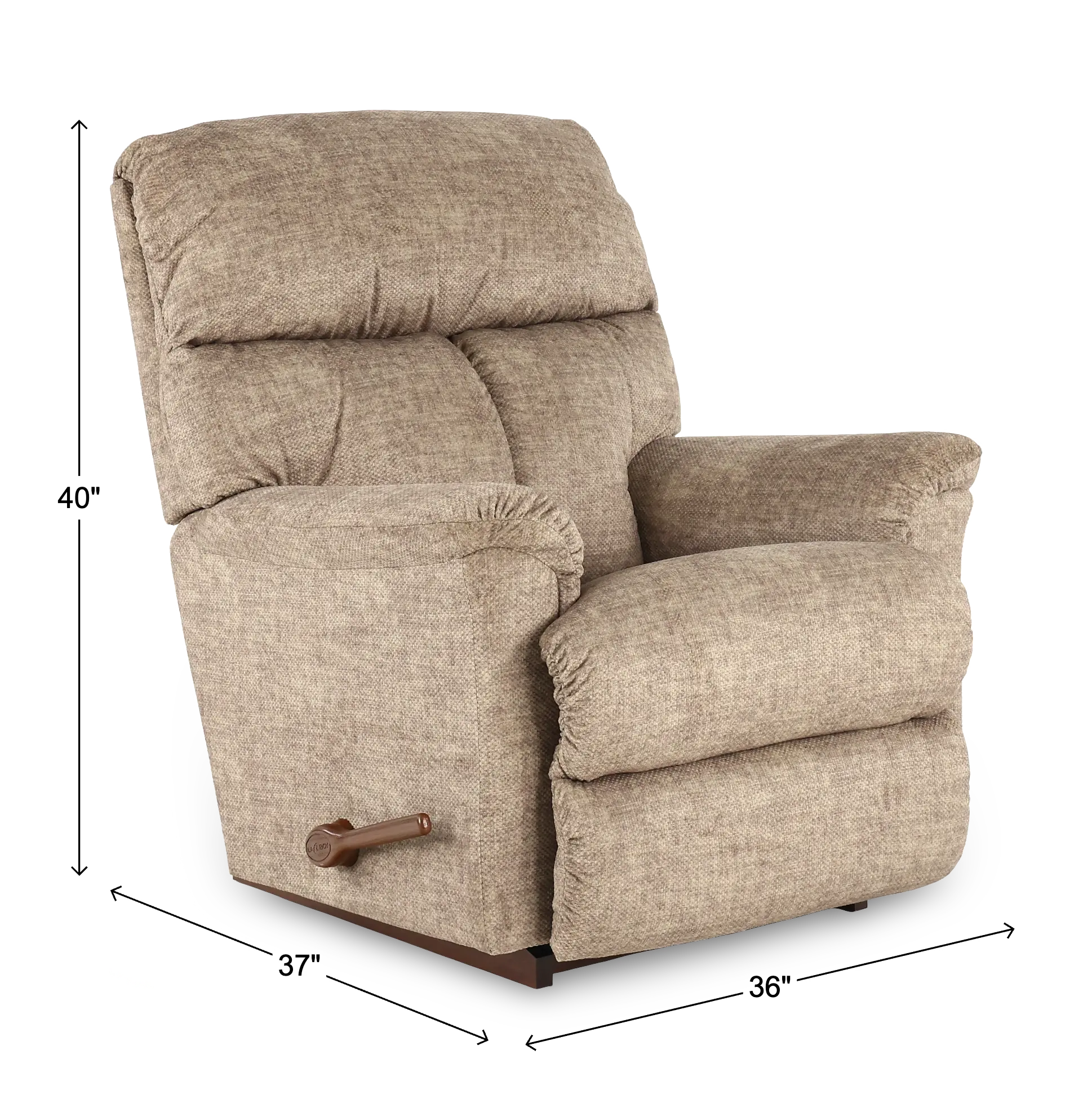 010704/B166276 Reed Marsh Tan Manual Rocker Recliner-3
