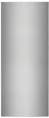 FFUE1626AV Frigidaire 16 Cu Ft Upright Freezer – Garage Ready in Stainless Steel