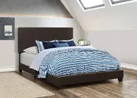 Excalibur Dark Cocoa Brown Full All-in-One-Box Bed