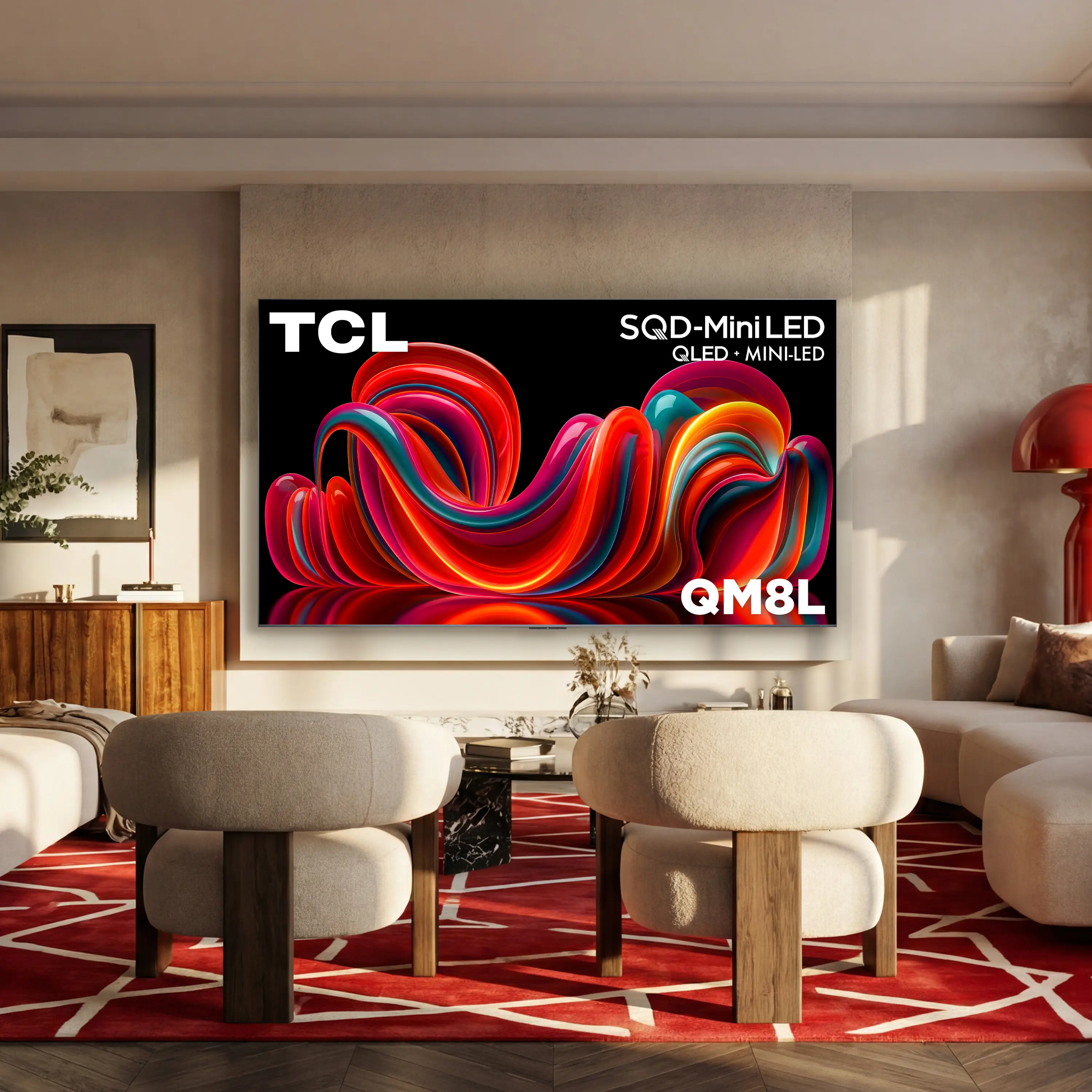 85QM8L TCL 85  Class QM8L Series SQD-Mini LED 4K UHD AI Smart TV-2