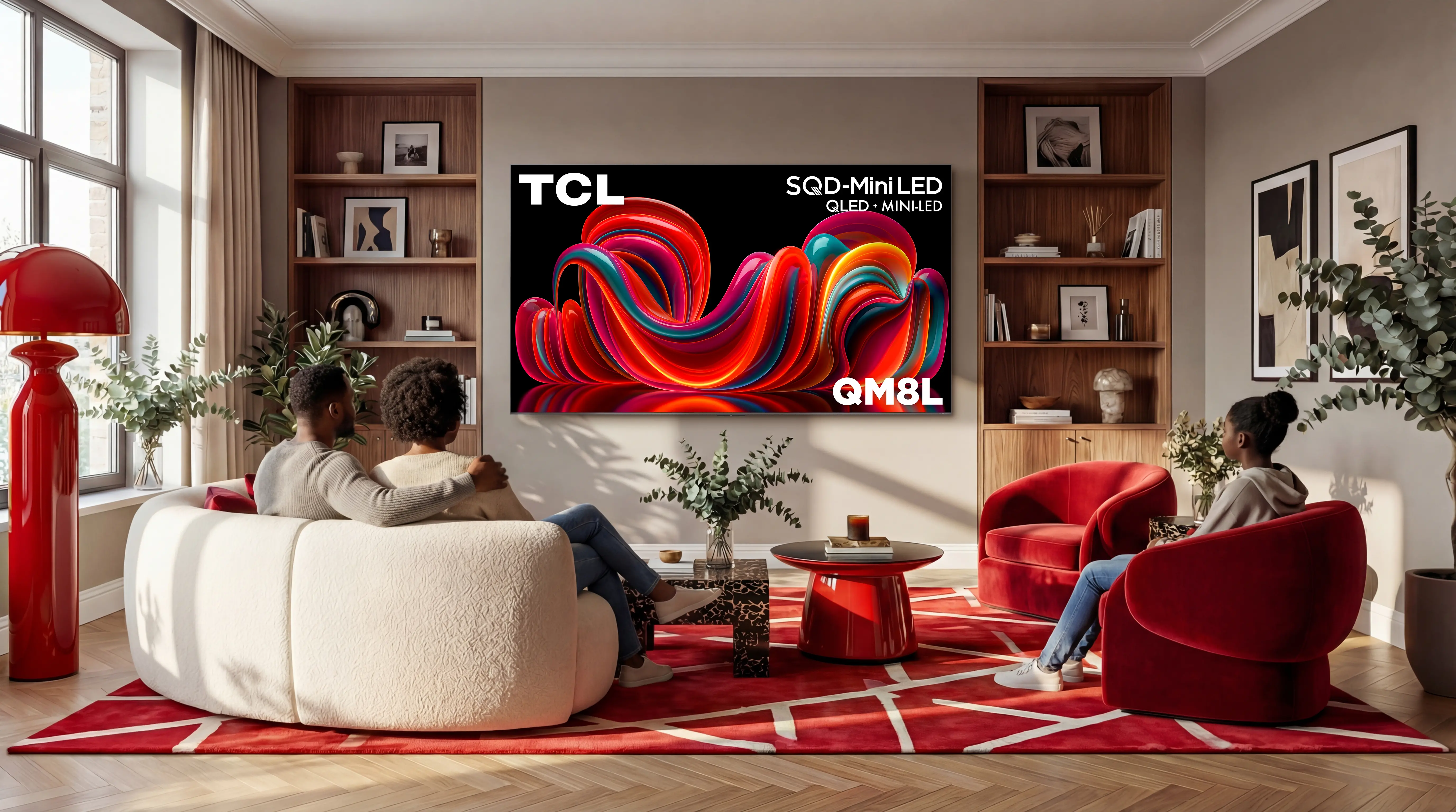85QM8L TCL 85  Class QM8L Series SQD-Mini LED 4K UHD AI Smart TV-21
