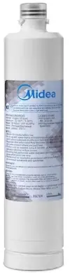 Midea Refrigerator Water Filter – For 36  French Door and Side‑By‑Side Refrigerators